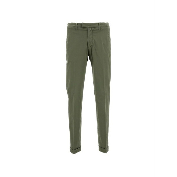 ブリリア 1949 メンズ カジュアルパンツ ボトムス Side-pocket chinos Green｜asty