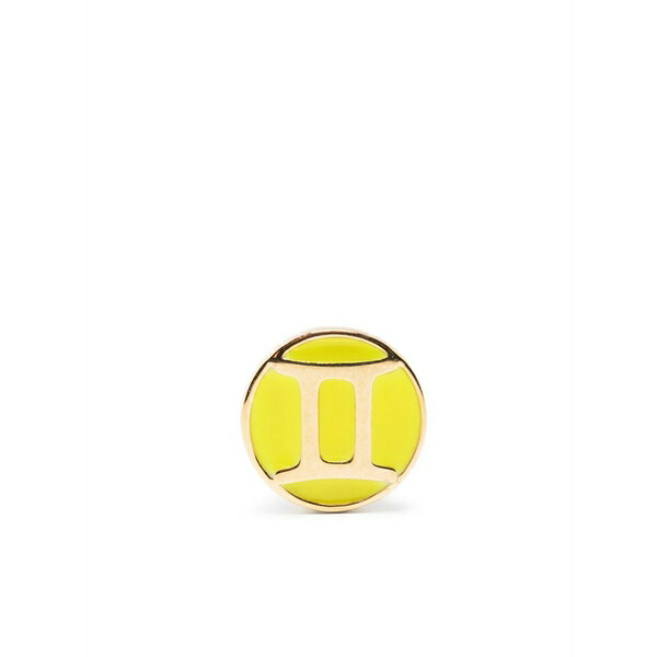 聖処女マリア 黒いこと メンズ ピアス・イヤリング 付属品 Gemini coin charm Yellow