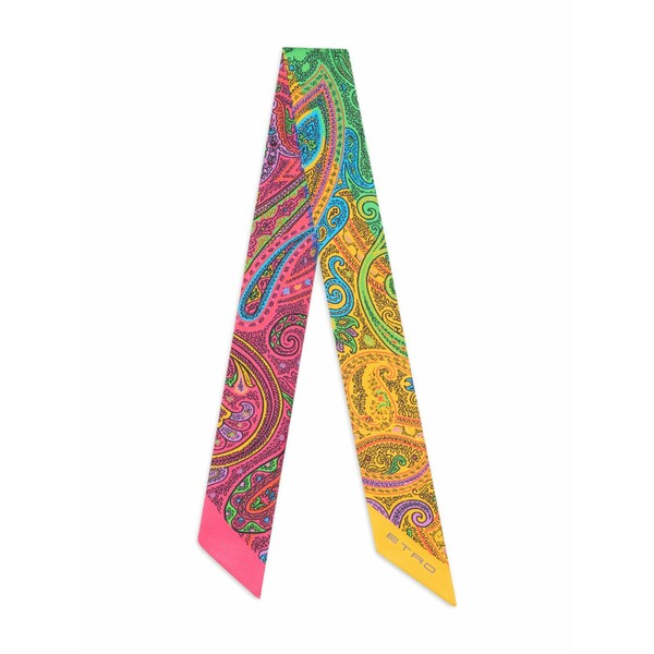 エトロ レディース えり巻き・袈裟・えり巻き 付属品 Silk scarf Pink
