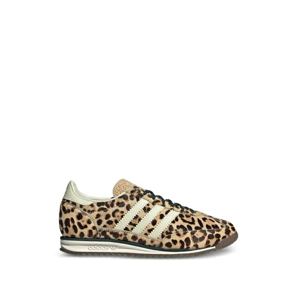 アディダス レディース スニーカー シューズ Sl 71 og leopard-pattern sneakers Brown