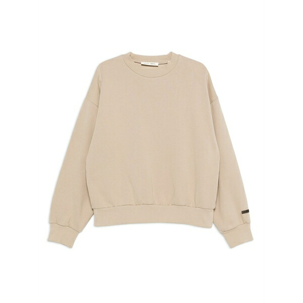 エフオージーエッセンシャルズ メンズ パーカー・スウェットシャツ アウター Crew-neck cotton sweatshirt Neutrals|asty