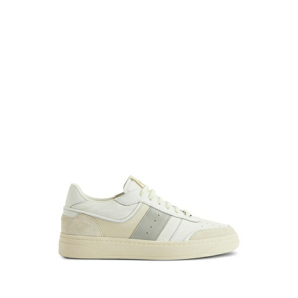 ジュゼッペザノッティ メンズ スニーカー シューズ Colour block low-top sneakers White