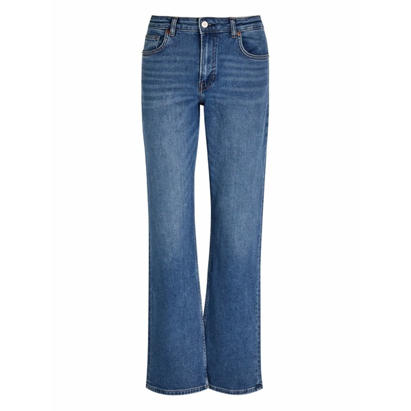 リフォメーション レディース デニムパンツ ボトムス Elton belt loops straight-leg jeans Blue｜asty