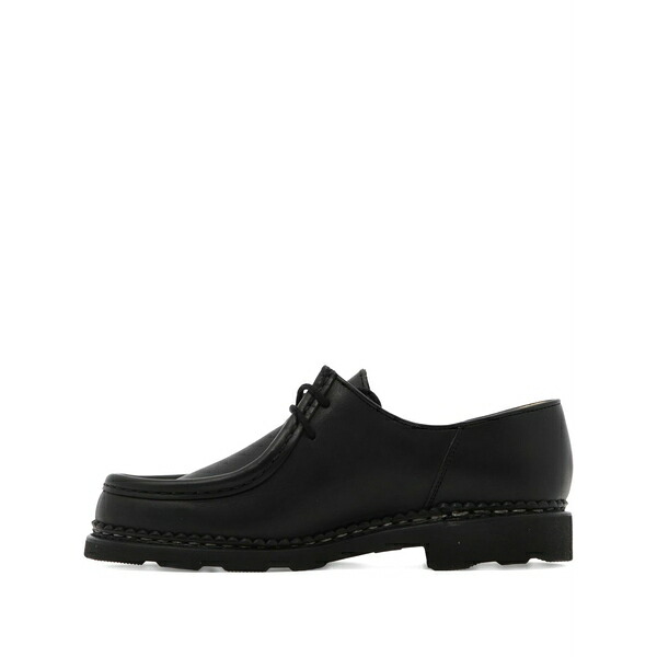 パラブーツ メンズ 御召しものシューズ シューズ Michael leather lace-up derbies Black