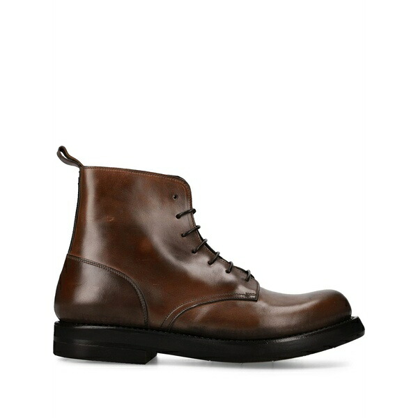 プレミアータ メンズ 御召しものシューズ シューズ Leather oxford shoes Black