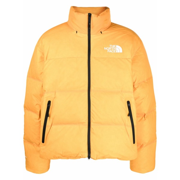 ノースフェイス メンズ ジャケット&ブルゾン アウター Rmst nuptse zip-up padded jacket Orange|asty