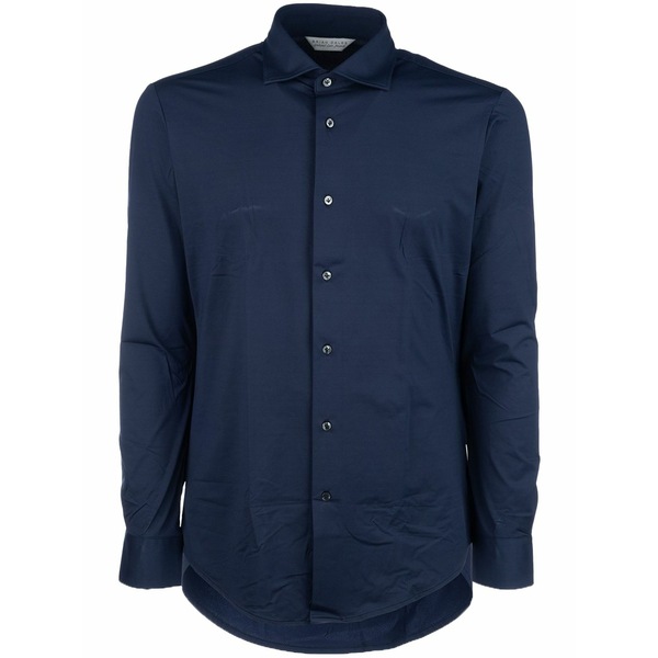 ブライアン・デールズ メンズ シャツ トップス Long-sleeve shirt Blue