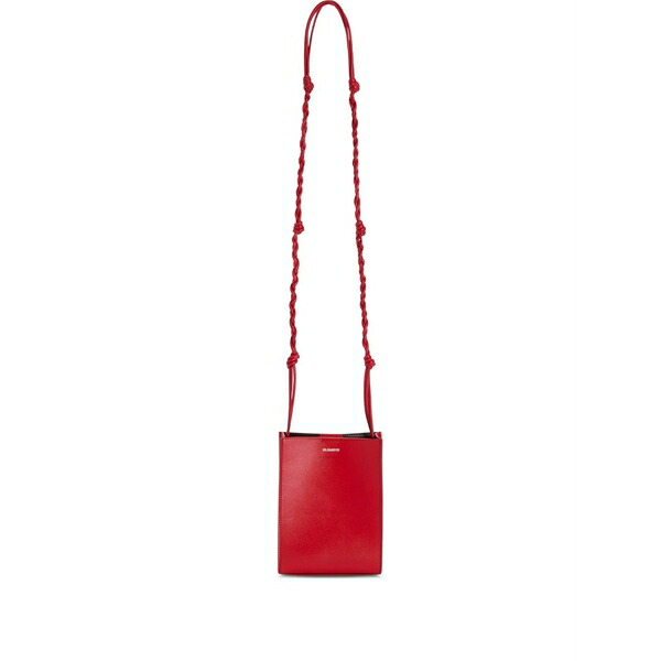 ジル・サンダー レディース ショルダーバッグ 御徒面子 Small tangle knotted-strap cross body bag Red