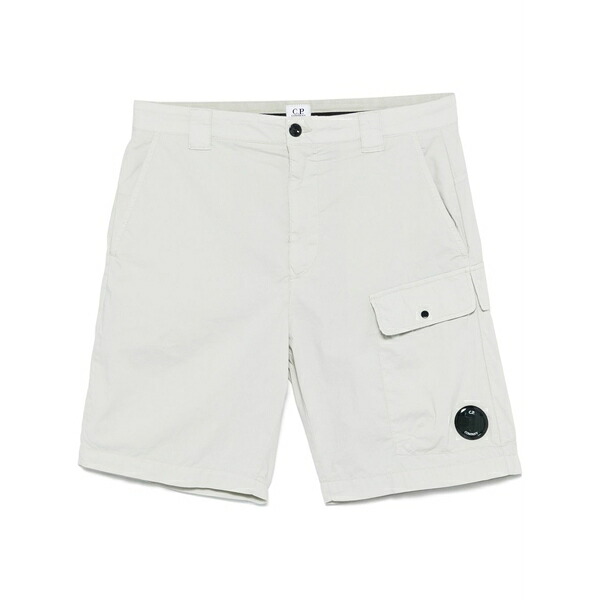 シーピーカンパニー メンズ カジュアルパンツ ボトムス Lens-detail shorts Grey｜asty
