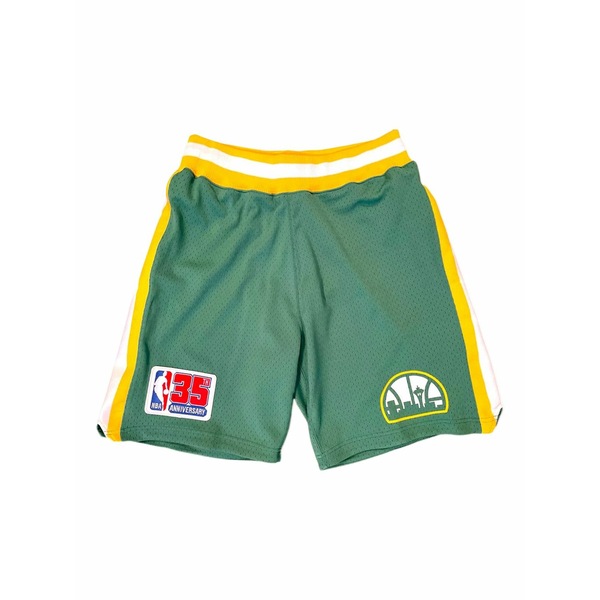ミッチェル\u0026ネス メンズ カジュアルパンツ ボトムス Seattle supersonics hardwood classics 1980/81 swingman shorts Green