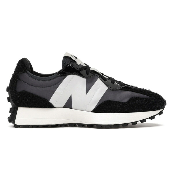 New Balance ニューバランス レディース スニーカー 【New Balance 327 Black Grey (Women's)】 サイズ US_W_10 Black/Grey-Silver