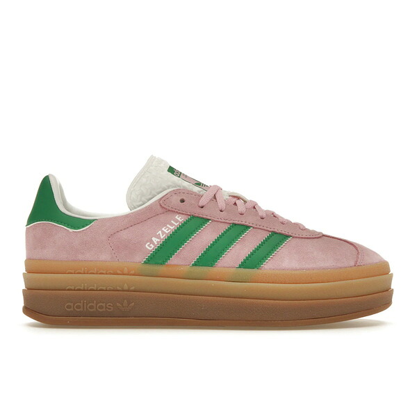 adidas アディダス レディース スニーカー 【adidas Gazelle Bold True Pink (Women's)】 サイズ US_W_10 True Pink/Green/Cloud White