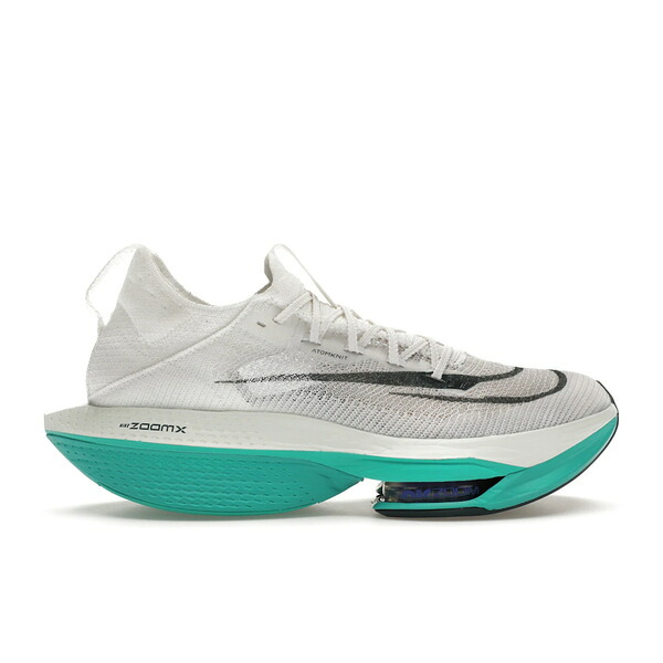 Nike ナイキ メンズ スニーカー 【Nike Air Zoom Alphafly Next% 2 White Clear Jade】 サイズ US_7(25.0cm) White/Clear Jade/Light Ultramarine/Deep Jungle｜asty