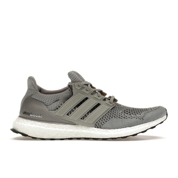 adidas アディダス メンズ スニーカー 【adidas Ultra Boost 1.0 Wool Grey】 サイズ US_7.5(25.5cm) Grey/Silver Metallic/Solar Red｜asty