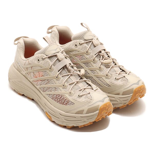 Hoka One One ホカオネオネ メンズ スニーカー  【Hoka One One Mafate Three 2 Grid JP atmos Exclusive Linen】  大いさ US_9.5(27.5珊) Linen スニーカー-メンズ靴