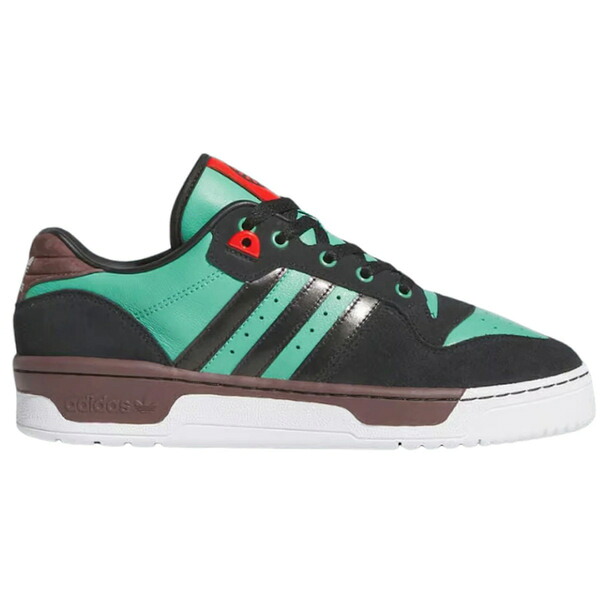 adidas アディダス メンズ スニーカー  【adidas Rivalry Low Demon Slayer Tanjiro】  大きさ US_9.5(27.5糎) Core Black/Pantone/Pantone