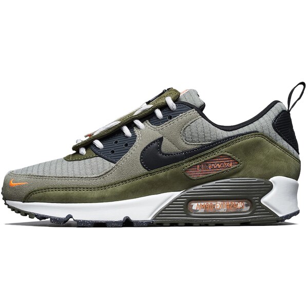 Nike ナイキ メンズ スニーカー 【Nike Air Max 90 Surplus Supply】 サイズ US_10(28.0cm) Medium Olive/Grey-Orange｜asty