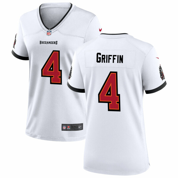 Aaron Stinnie Men's Nike White Tampa Bay Buccaneers Vapor Elite Custom Jersey