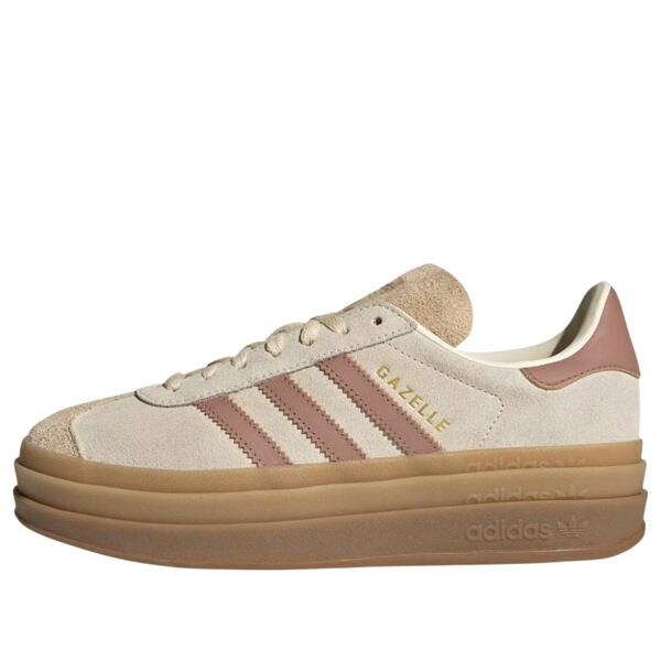 adidas アディダス レディース スニーカー  【(WMNS) adidas Gazelle Bold \u0027Cream Warm Clay Sand\u0027 JS3893】  大きさ US_W_4.5