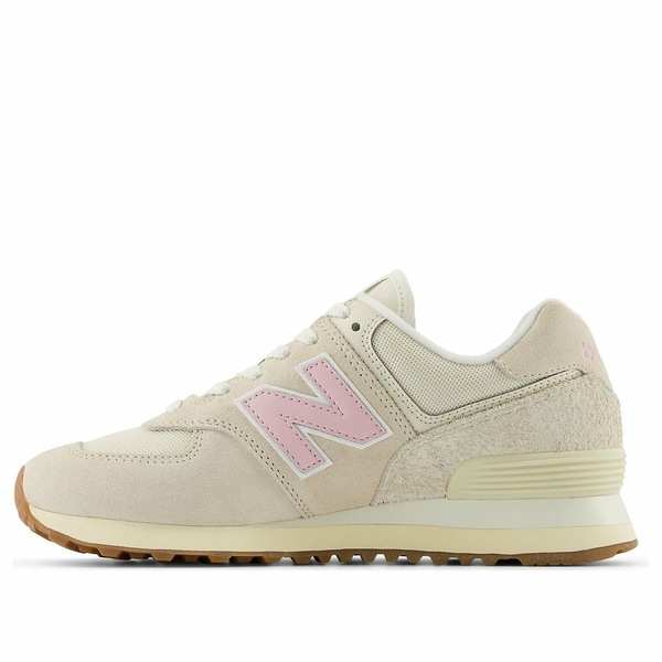 New Balance ニューバランス レディース スニーカー 【(WMNS) New Balance 574 'Linen Mid Century Pink' WL574GU2】 サイズ US_9.5(26.5cm)｜asty
