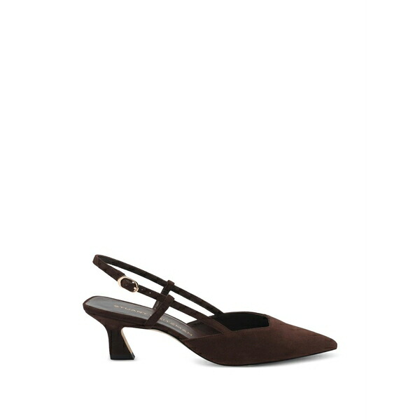 スチュアート ワイツマン レディース パンプス シューズ Vinnie suede slingback pumps Brown