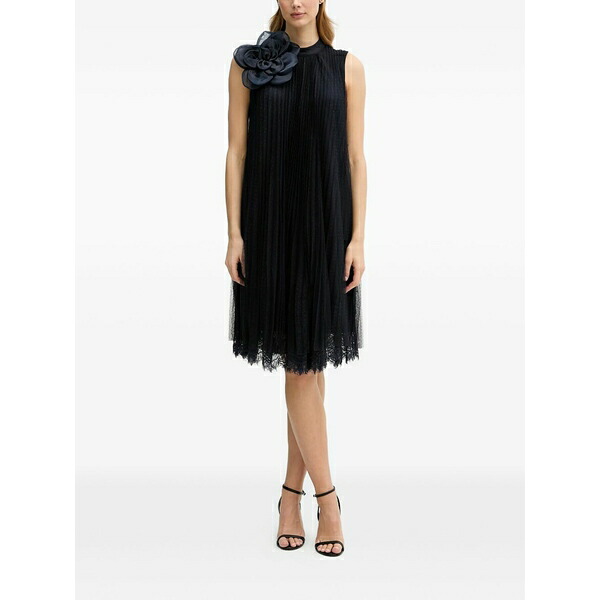ジョセフリブコフ レディース 衣装 トップス Flower pleated dress Blue レディースファッション-ワンピーススーツ-スーツ・セットアップ