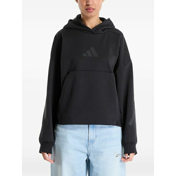 アディダス レディース パーカー・スウェットシャツ アウター Z.n.e. hoodie Black