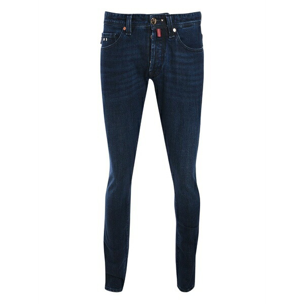 トラマロッサ メンズ ジーンズズボン下 ボトムス Leonardo logo-patch skinny jeans  Blue