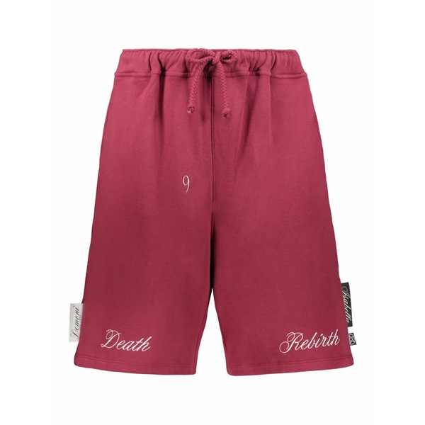 イザベラ 1985 メンズ カジュアルパンツ ボトムス Cotton track shorts Red|asty