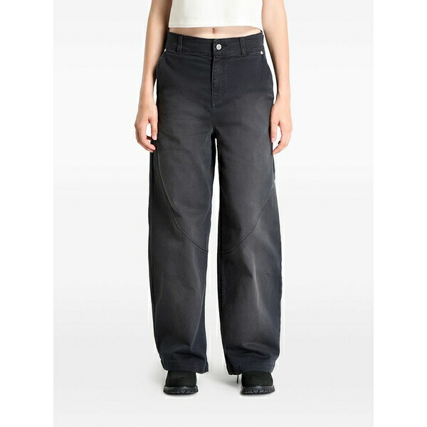 ジョーダン レディース ジーンズズボン下 ボトムス Stretch-cotton jeans Black