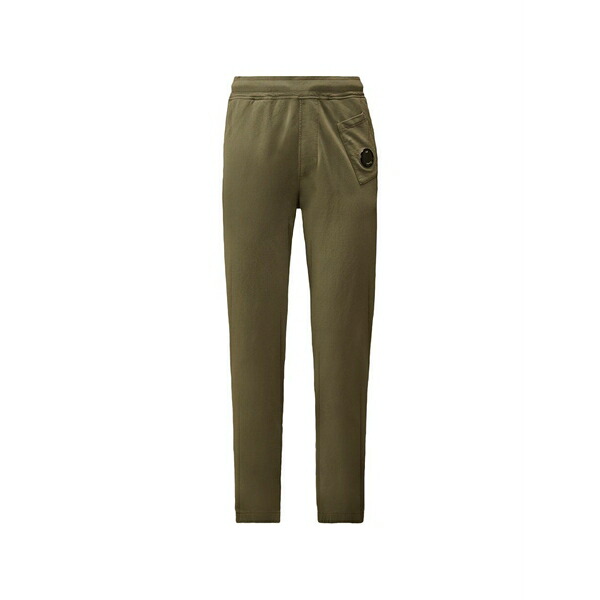 シーピーカンパニー メンズ 心地好いズボン下 ボトムス Light-fleece track pants Green