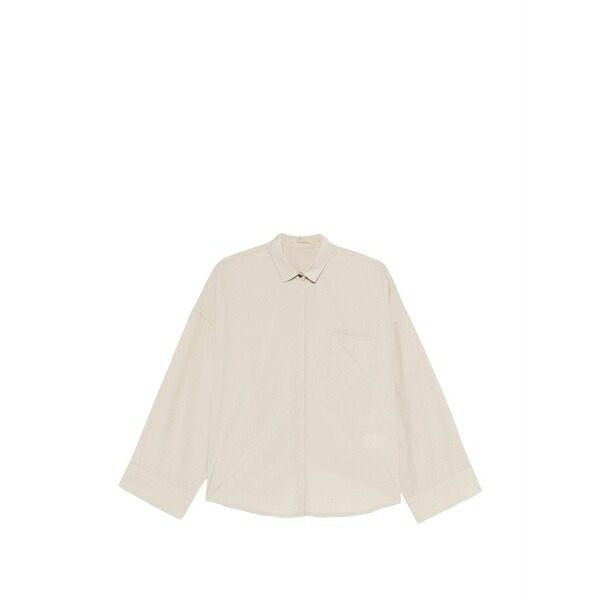 ナイン イン ザ モーニング レディース シャツ トップス Amanda pocket shirt Neutrals