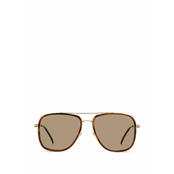 カレーナ レディース サングラス＆アイウェア アクセサリー Pilot-frame sunglasses Brown