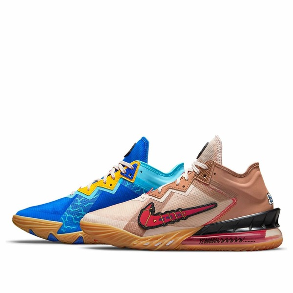 Nike ナイキ メンズ スニーカー レブロン 【Nike Space Jam x LeBron 18 Low \u0027Wile E. x Roadrunner\u0027 CV7562-401】  大きさ US_6.5(24.5糎)
