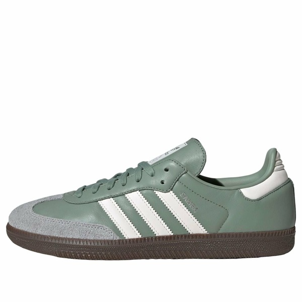 adidas アディダス メンズ スニーカー  【adidas Samba OG \u0027Silver Green Chalk White\u0027 JI1866】  大きさ US_M_4.5