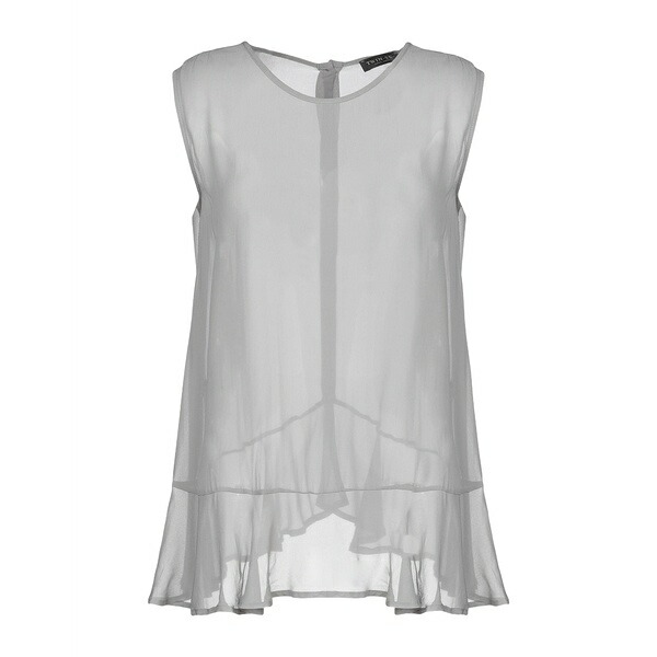 【送料無料】 ツインセット レディース Tシャツ トップス Tops Grey