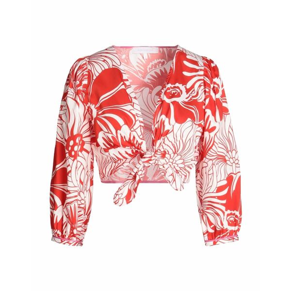 【送料無料】 ボルゴデノール レディース Tシャツ トップス Tops Red