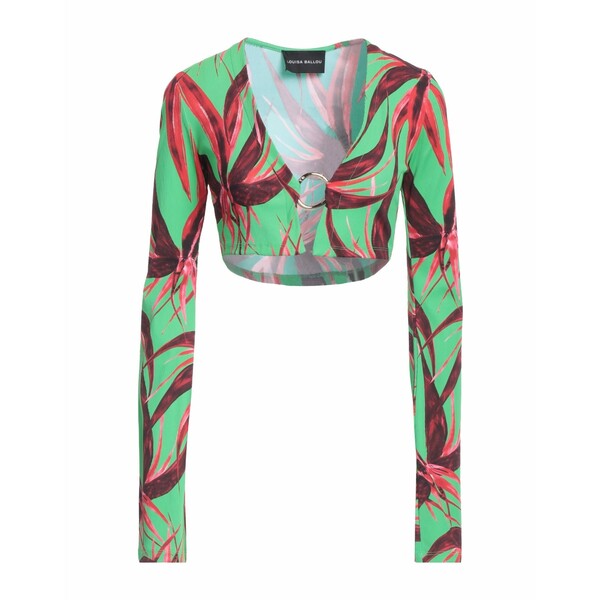 【送料無料】 ルイーザ バロウ レディース Tシャツ トップス Tops Green