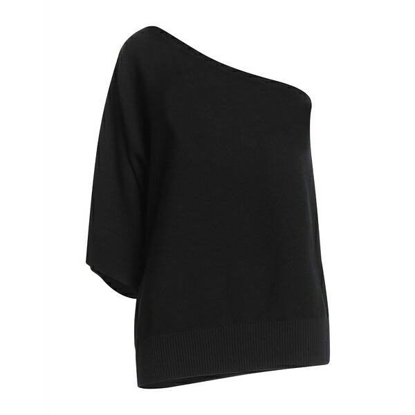 【送料無料】 マロ レディース Tシャツ トップス Tops Black|asty