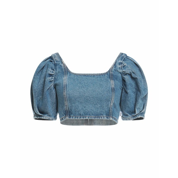 【送料無料】 エムエスジイエム レディース Tシャツ トップス Tops Blue 17,266円