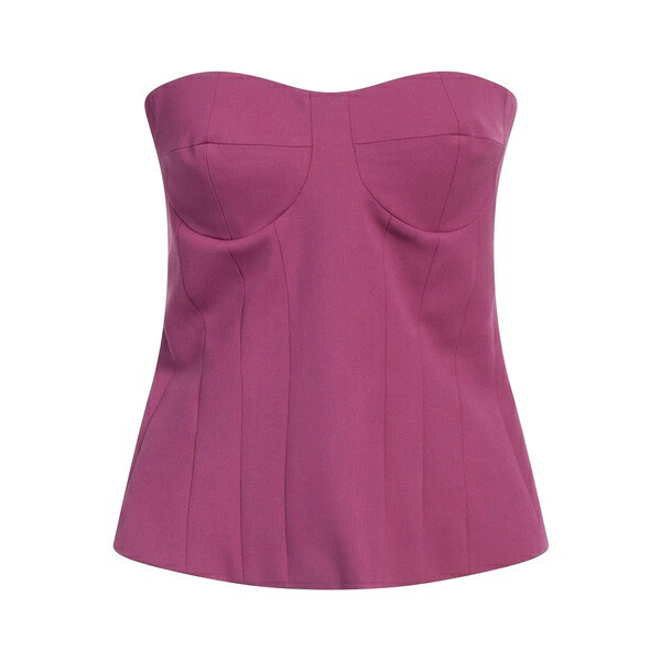 【送料無料】 フェデリカ・トシ レディース Tシャツ トップス Tops Purple