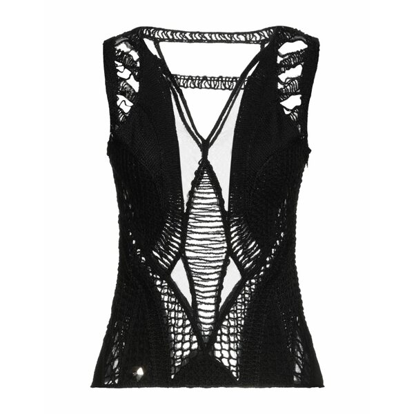 【送料無料】 フィリッププレイン レディース Tシャツ トップス Tops Black