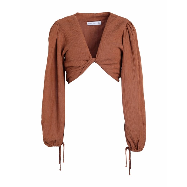 【送料無料】 フェイスフル レディース Tシャツ トップス Tops Brown