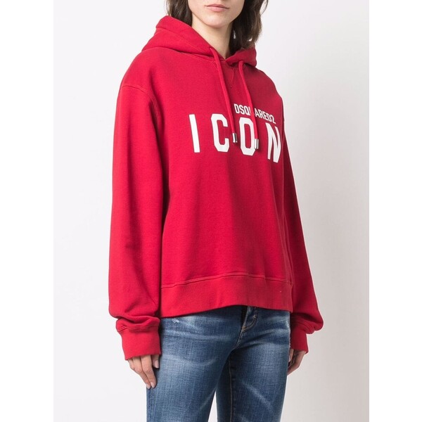 DSQUARED2 ディースクエアード パーカー・スウェットシャツ アウター レディース Sweatshirts Red