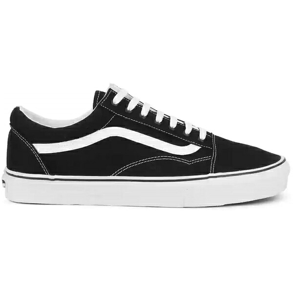 Vans バンズ メンズ スニーカー 【Vans Old Skool Black White (White Heel Tab)】 サイズ US_10(28.0cm) Black/White｜asty