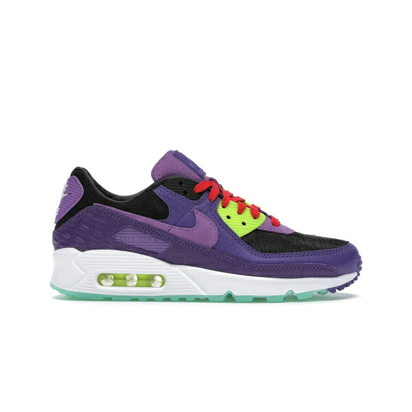 Nike ナイキ メンズ スニーカー  【Nike Air Max 90 Violet Blend】  大いさ US_11.5(29.5糎) Black/Purple-Volt-Mint メンズ靴-スニーカー