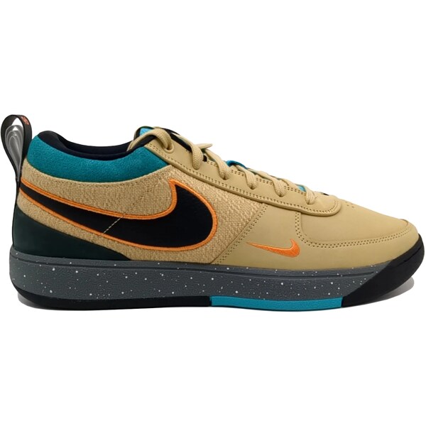 Nike ナイキ メンズ スニーカー 【Nike Book 1 Mowabb】 サイズ US_M_15 Sesame/Black/Bright Mandarin/Smoke Grey/Dusty Cactus/White|asty