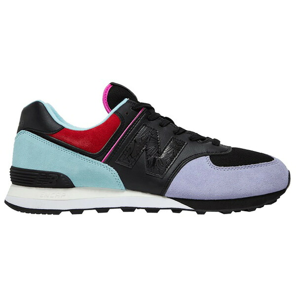New Balance ニューバランス メンズ スニーカー 【New Balance 574 Louis De Guzman Black Multi-Color】 サイズ US_M_15 Black/Multi-Color|asty