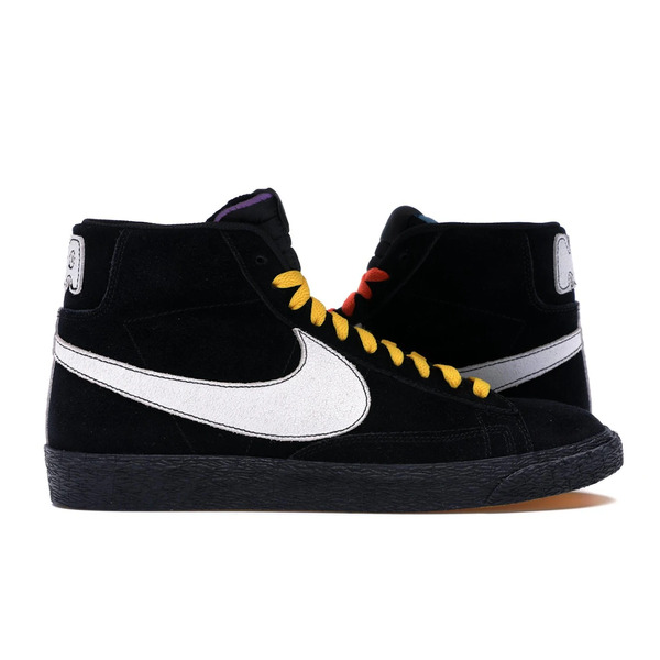 Nike ナイキ メンズ スニーカー 【Nike Blazer Mid LA vs. NYC】 サイズ US_10.5(28.5cm) Black/White-Black｜asty
