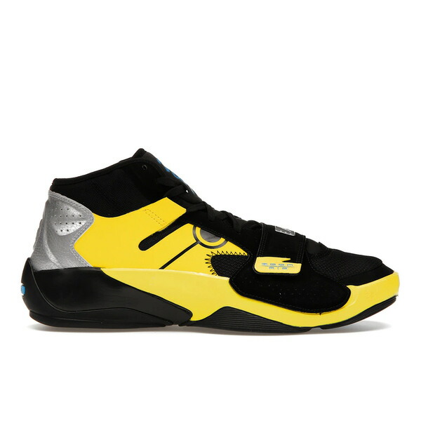 Jordan ジョーダン メンズ スニーカー 【Jordan Zion 2 SP Naruto vs. Sasuke】 サイズ US_10.5(28.5cm) Black/Laser Blue/Yellow Strike/Dark Purple Dust/Metallic Silver画像
